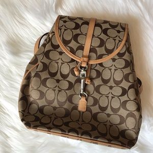 Small Coach Backpack